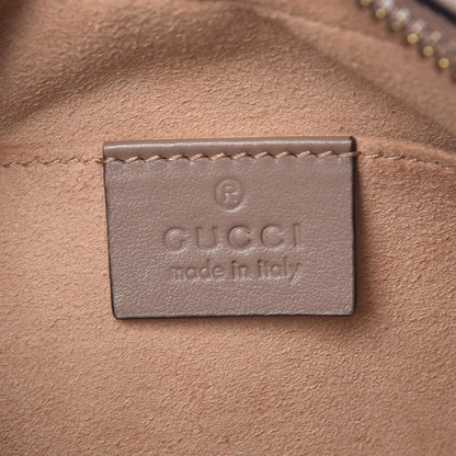 Gucci Calfskin Matelasse Mini GG Marmont Chain Shoulder Bag Nude 6 of 8