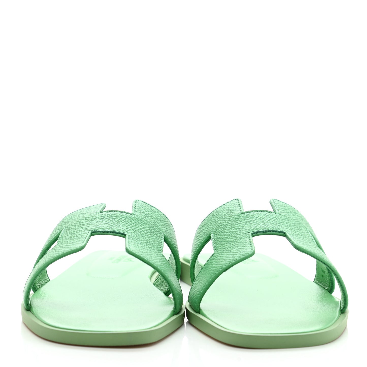 Epsom Oran Sandals 36.5 Vert Pomme