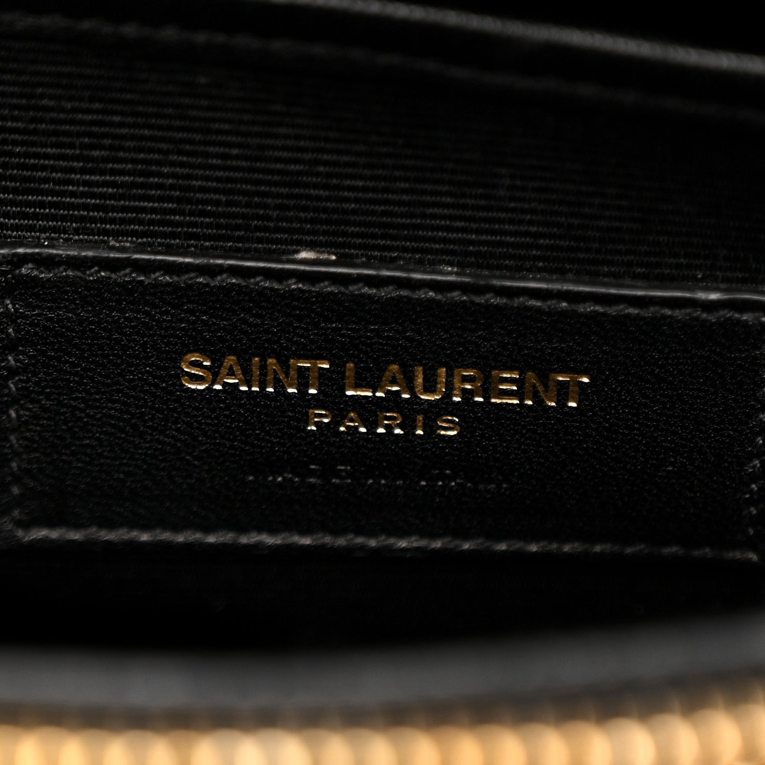 Saint Laurent Calfskin Crocodile Embossed Medium Moujik Top Handle Bag Black 8 of 16