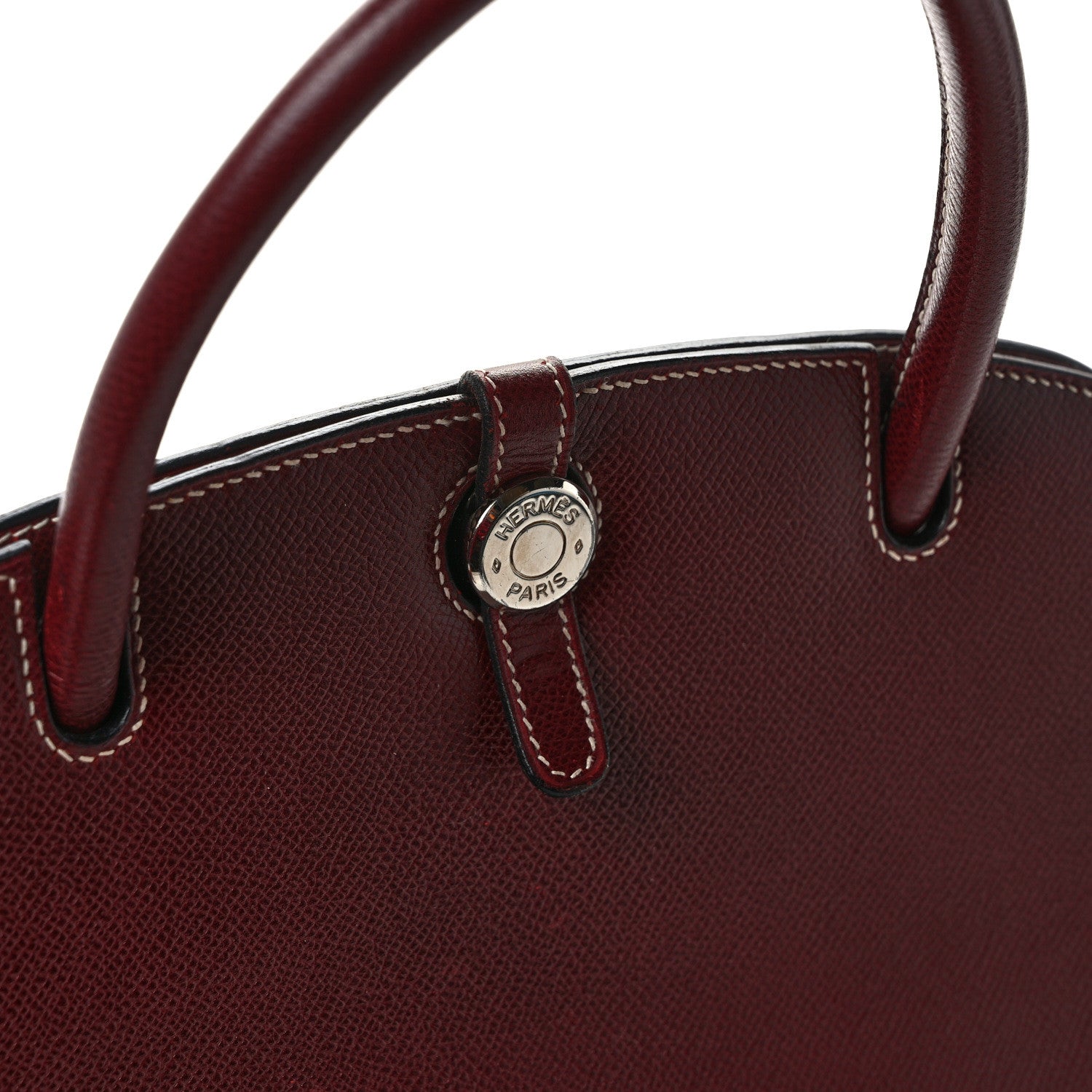Hermes Courchevel Dalvy 30 Rouge H 1496095 – FASHIONPHILE