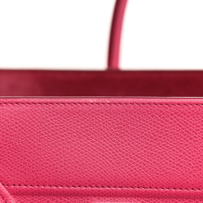 Celine Grained Calfskin Medium Phantom Luggage Fuchsia 21 of 21