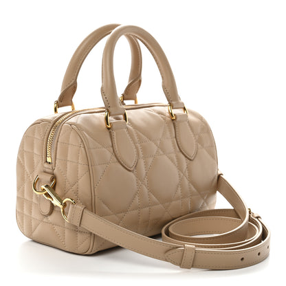 Christian Dior Calfskin Macrocannage Groove 20 Bag Biscuit 3 of 10