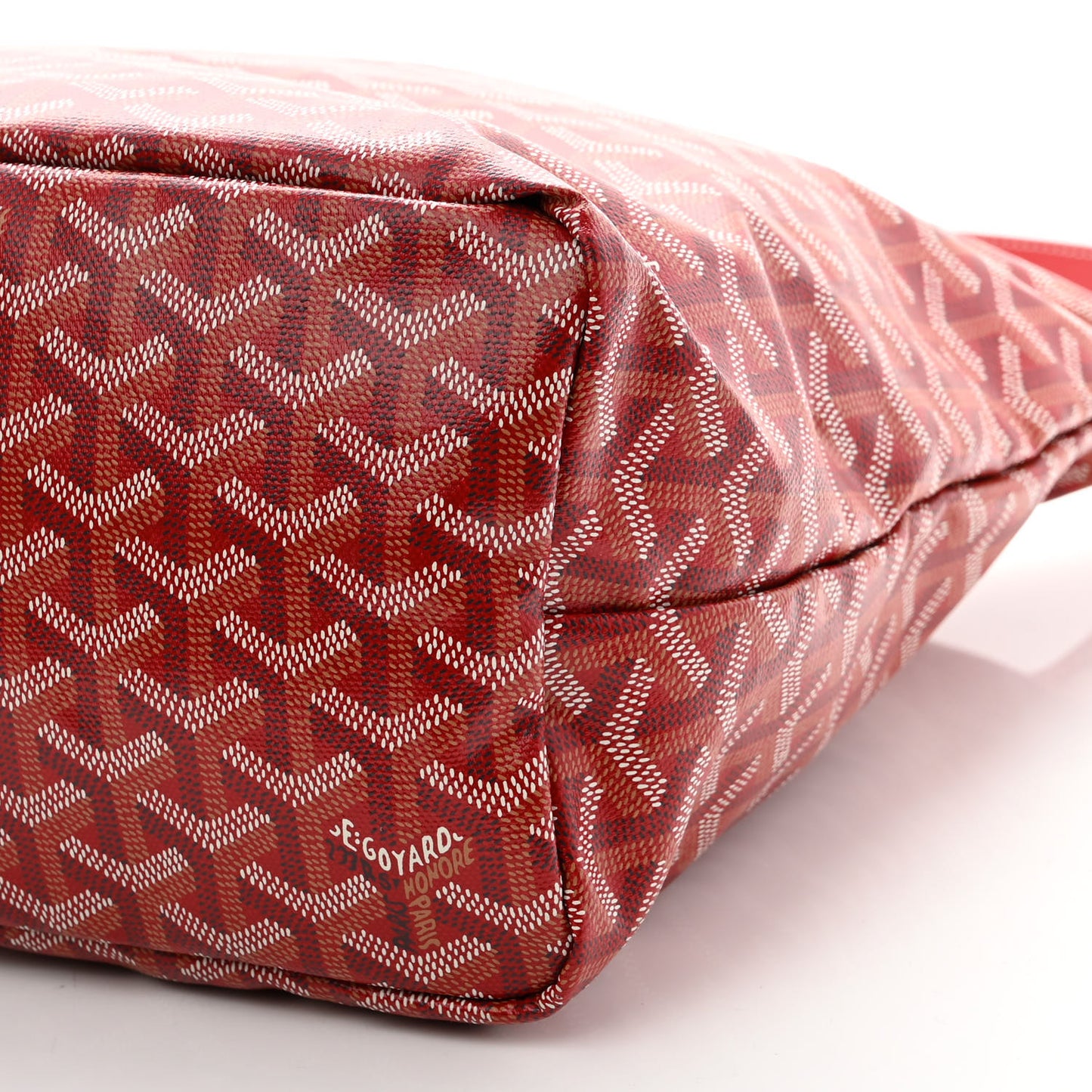 Goyardine Boheme Hobo Red