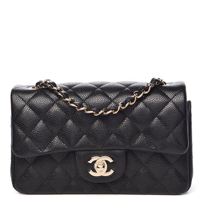 Chanel Caviar Quilted Mini Rectangular Flap Black 1 of 11