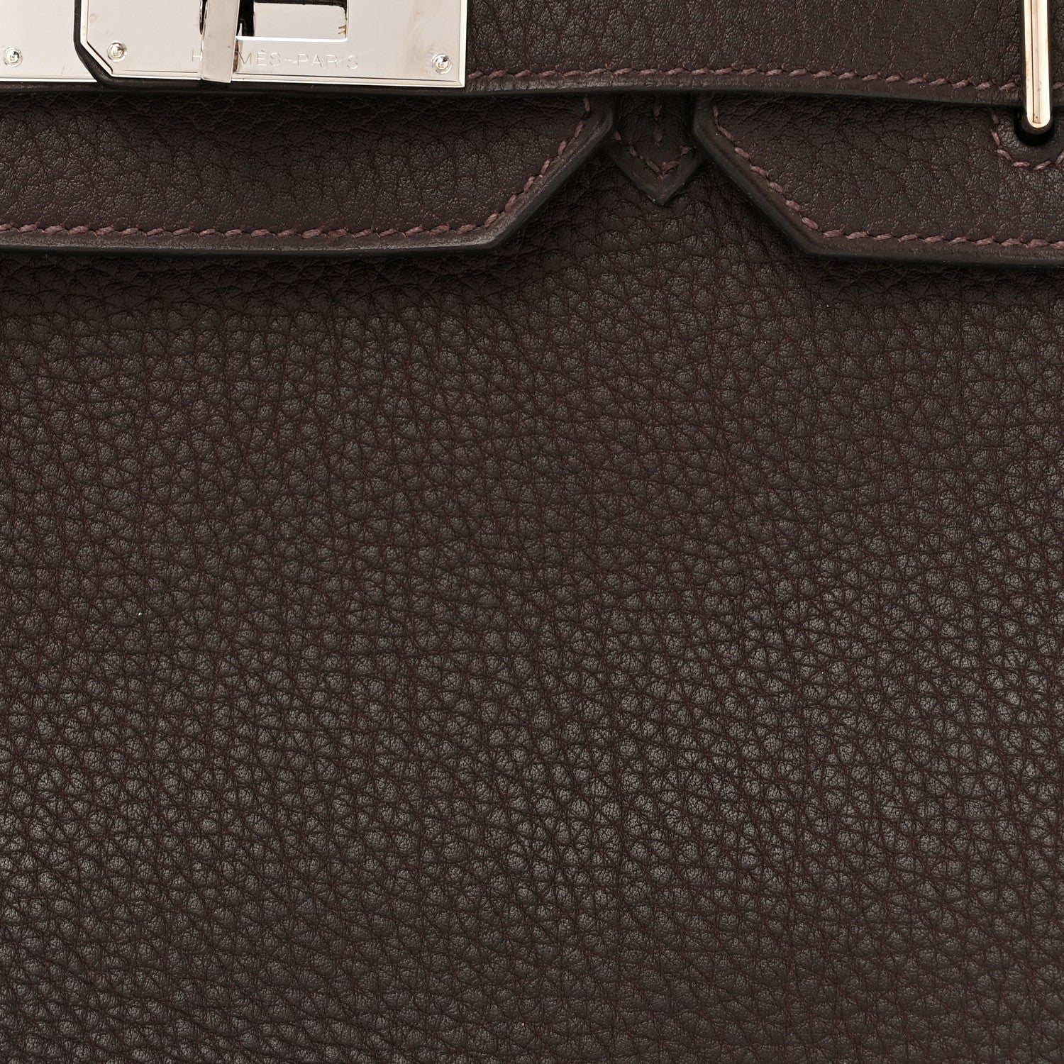 Hermes Fjord HAC Birkin 36 Chocolate 8 of 20