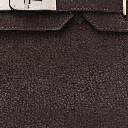 Hermes Fjord HAC Birkin 36 Chocolate 8 of 20