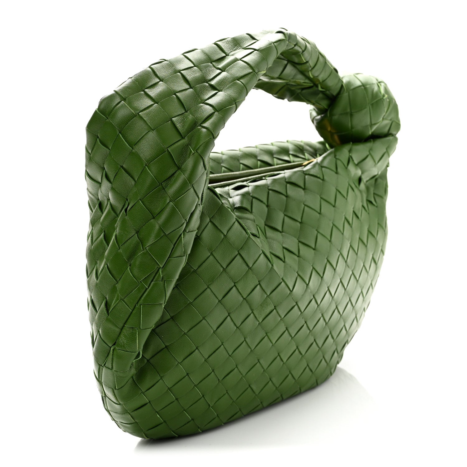 Bottega Veneta Nappa Intrecciato Teen Jodie Hobo Avocado 3 of 10