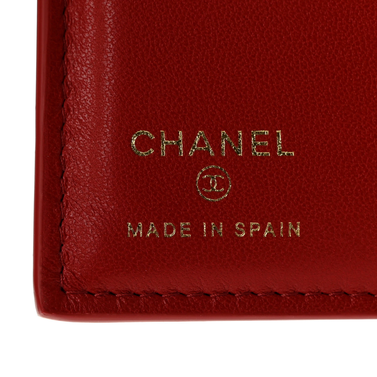 Calfskin Crocodile Embossed Crococo Passport Holder Dark Red