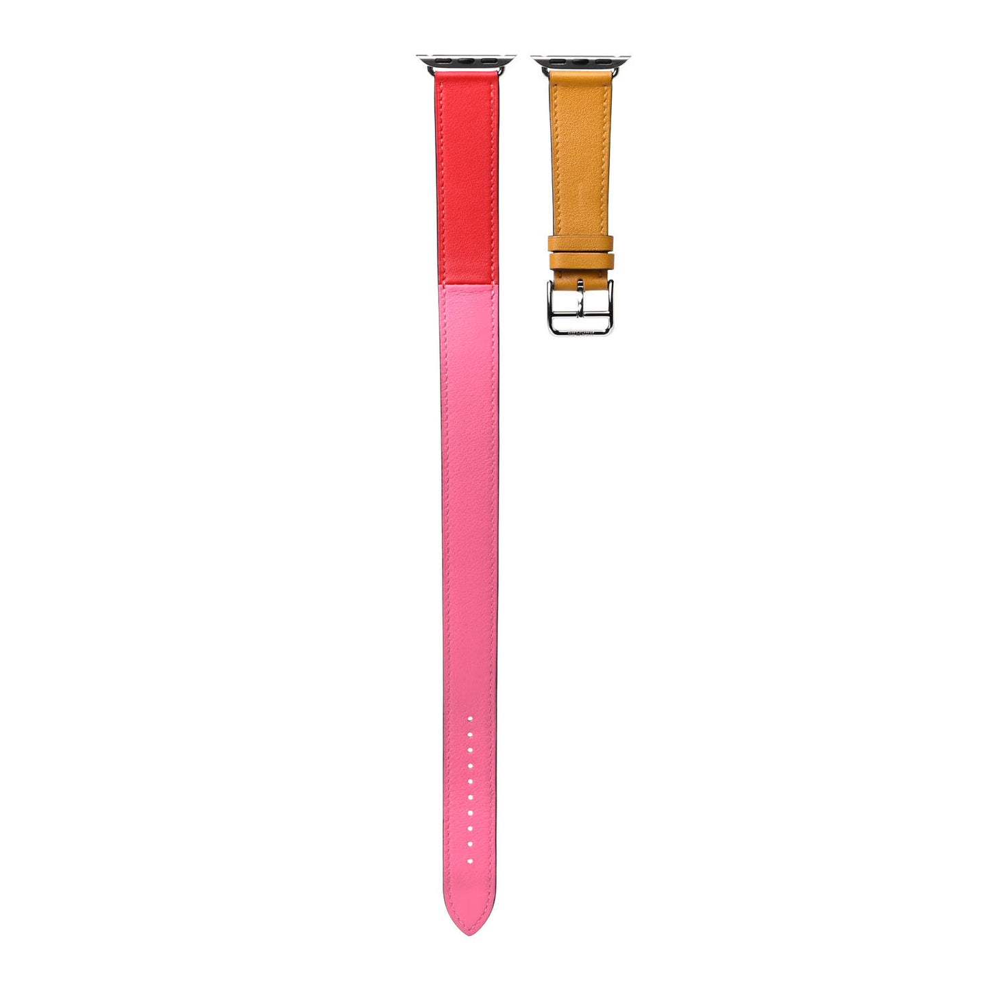 Swift 40mm Apple Watch Double Tour Band Ambre Capucine Rose Azalee