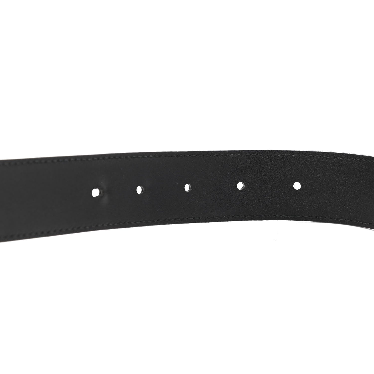 Gucci Calfskin Double G 30mm Belt 75 30 Black 6 of 8