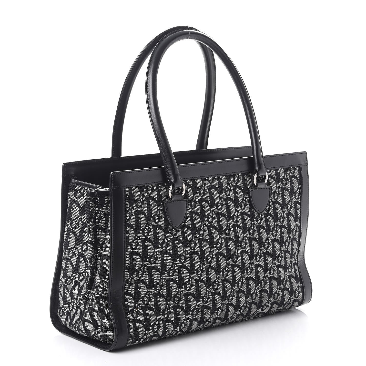 Christian Dior Monogram Tote Black 3 of 11