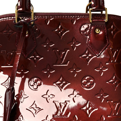 Louis Vuitton Vernis Alma PM Rouge Fauviste 7 of 9