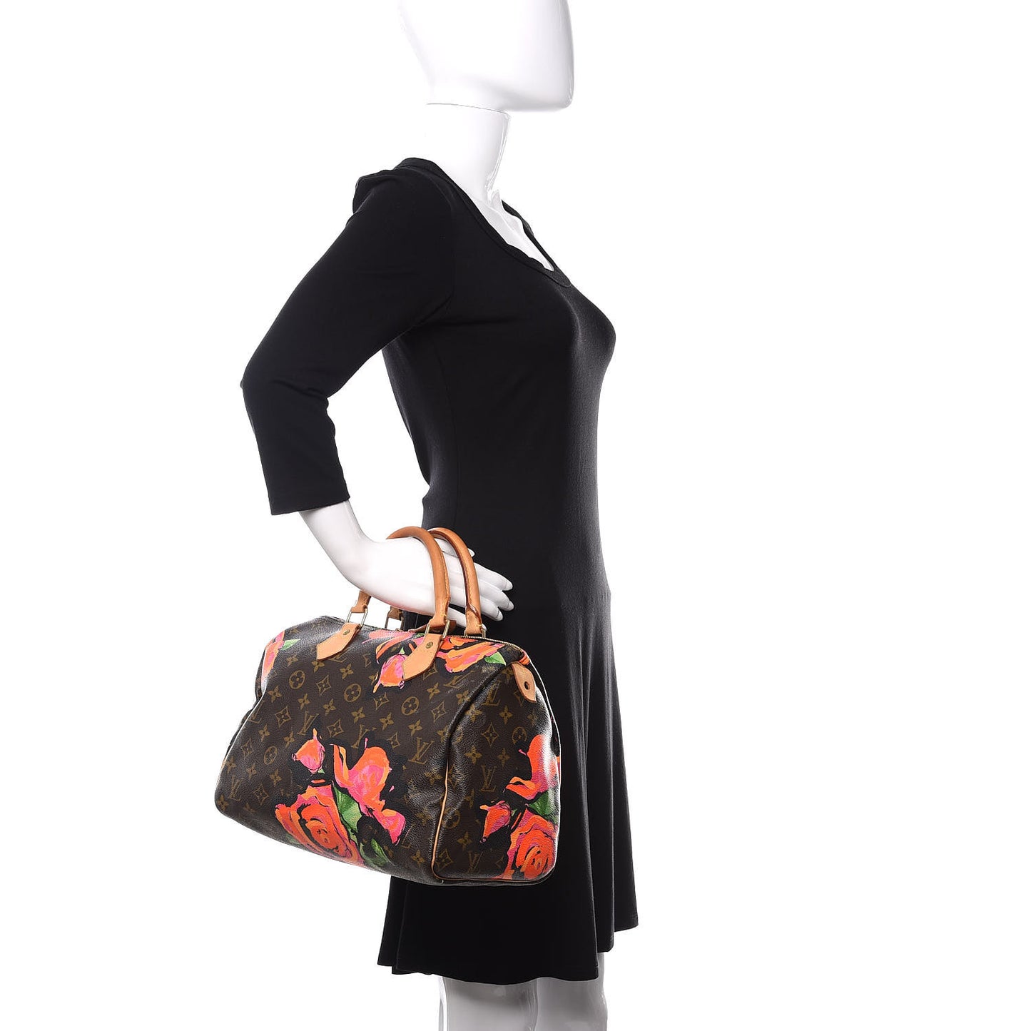 Monogram Roses Speedy 30