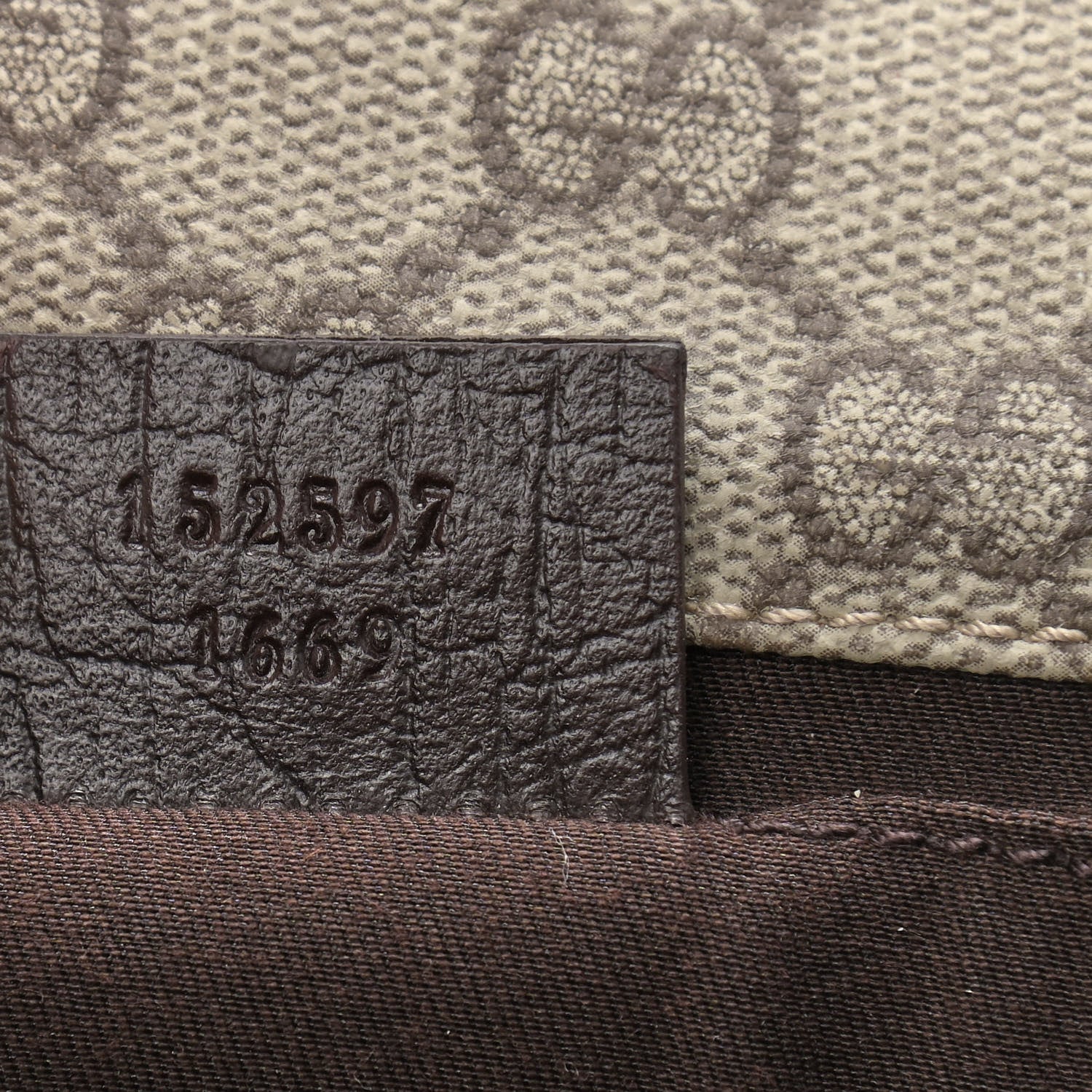 Gucci GG Monogram Plus Web Belt Bag Dark Brown 7 of 12