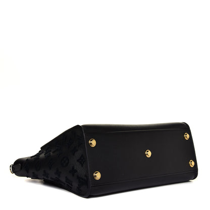 Louis Vuitton Calfskin Monogram Tufting On My Side Black 3 of 5