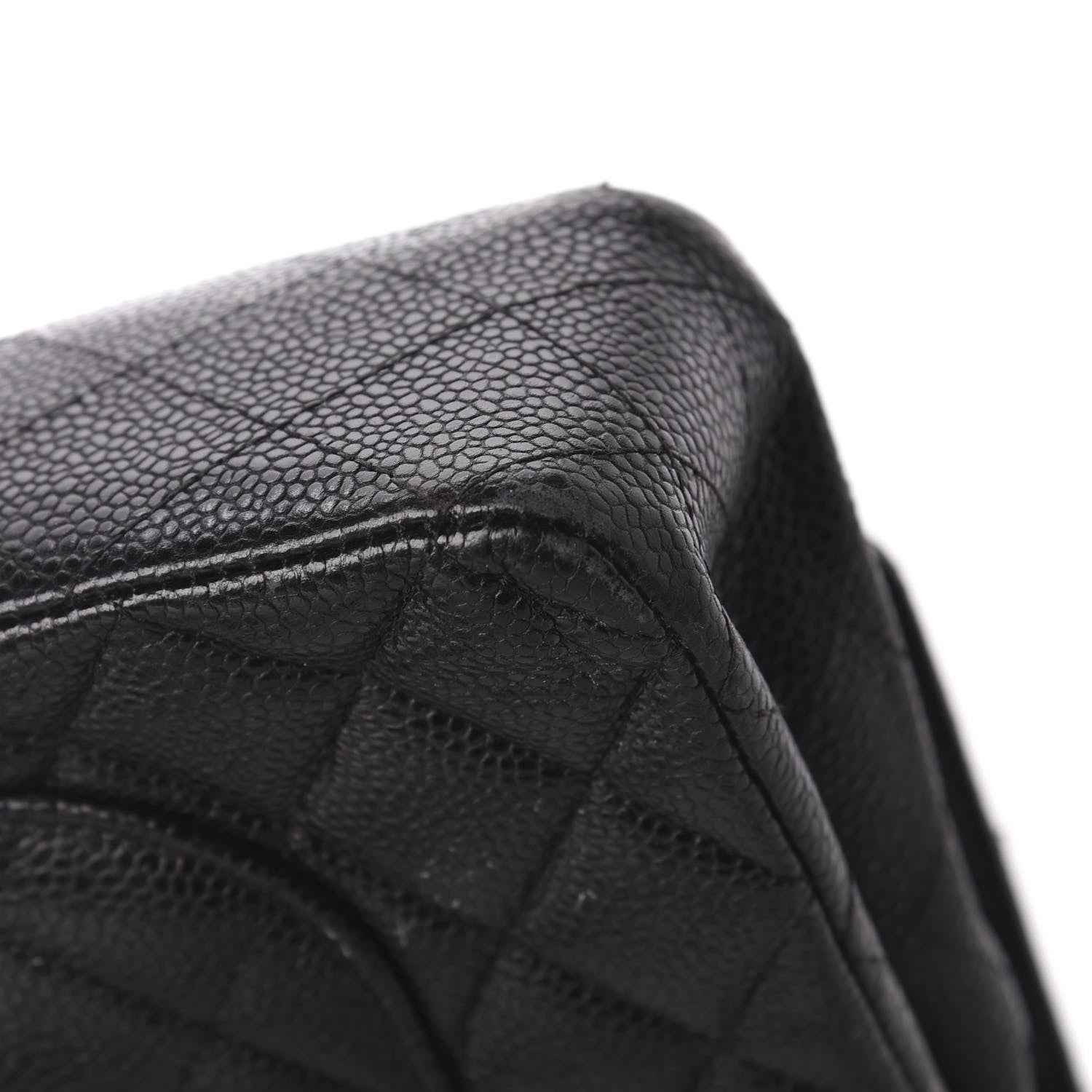 Chanel Caviar Quilted Medium Double Flap Black 6 of 9