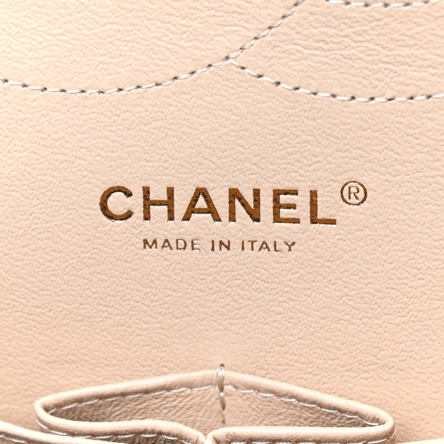 Chanel Caviar Quilted Jumbo Double Flap Beige Clair 6 of 9