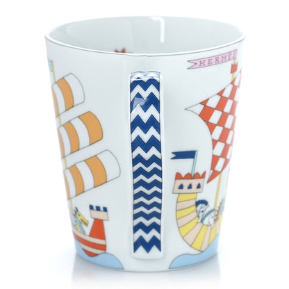 Hermes Porcelain Epopee Boat Mug 4 of 8
