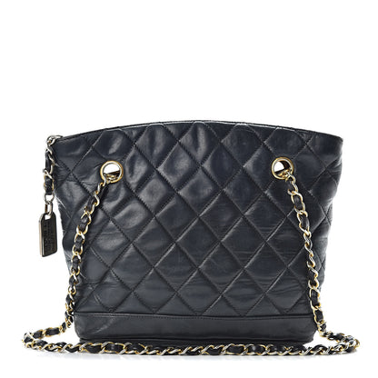 Chanel Lambskin Quilted Shoulder Bag Black 1 of 13