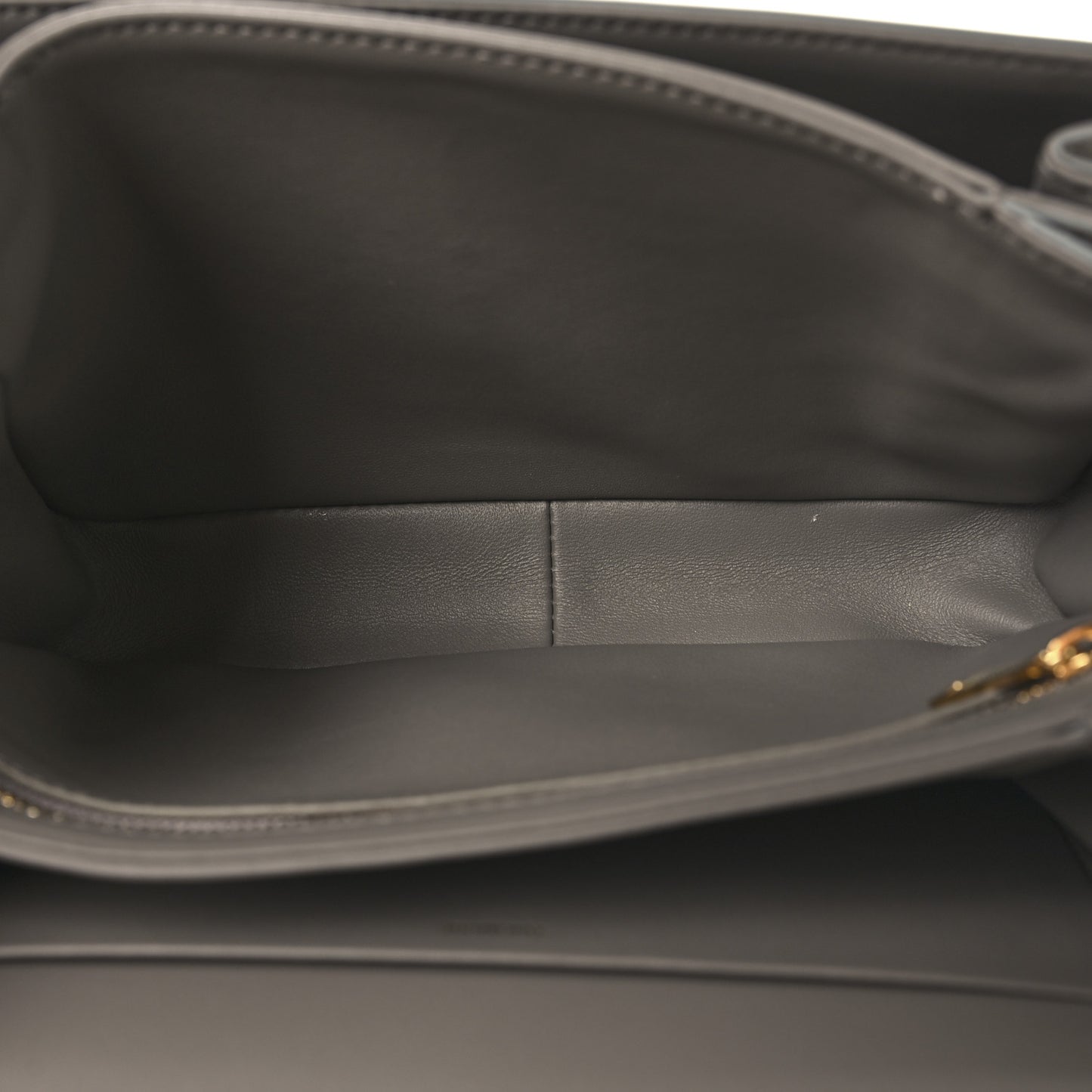 Shiny Calfskin Medium Triomphe Pebble