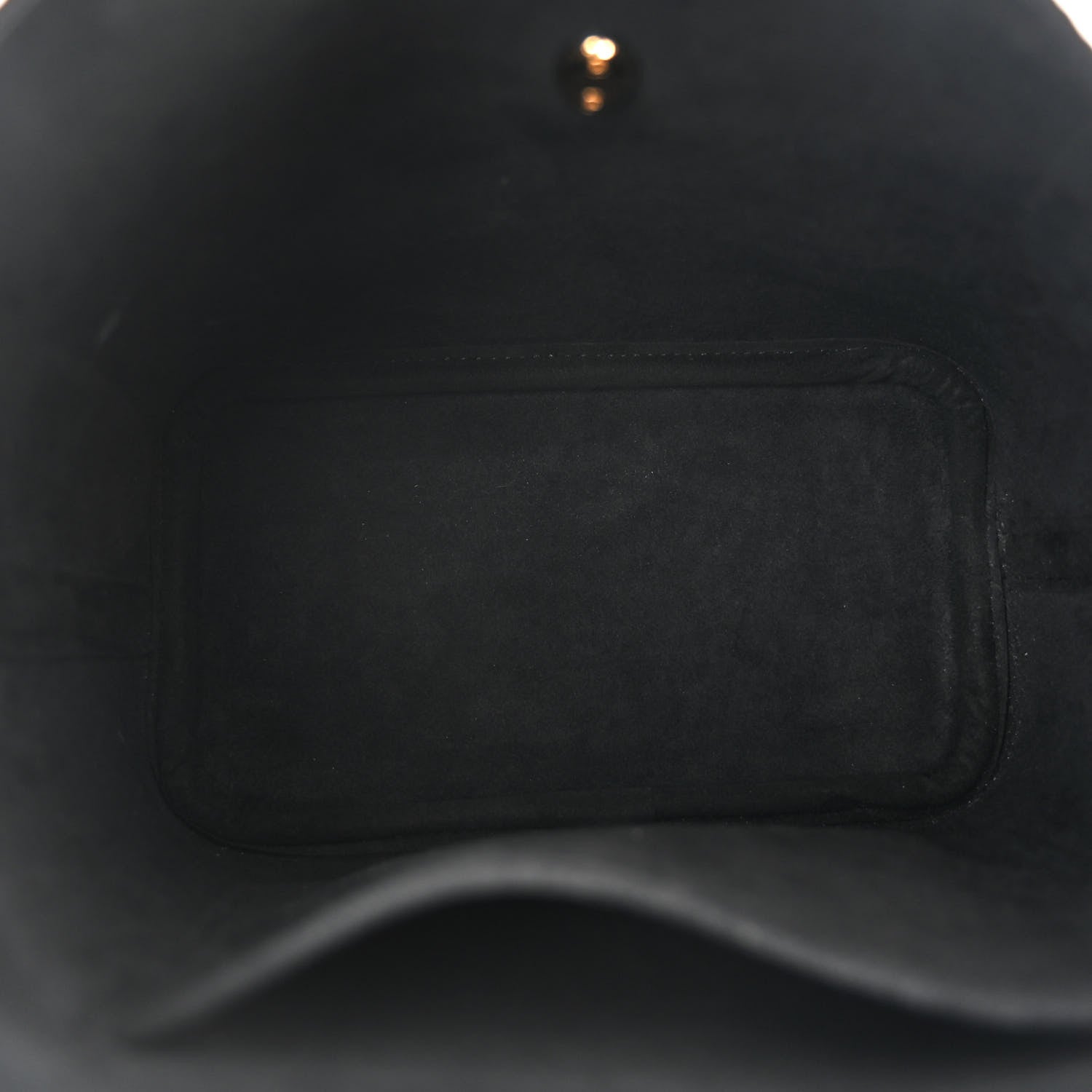 Louis Vuitton Calfskin Lock and Walk Bucket Black 5 of 11
