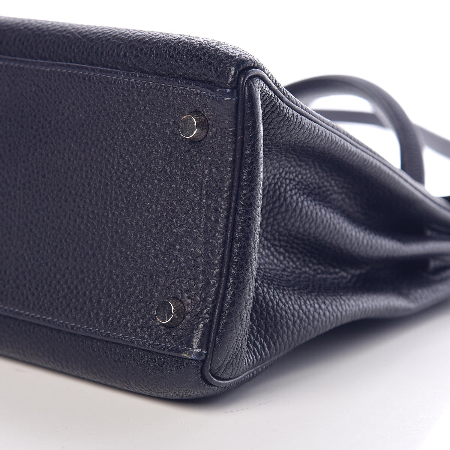 Hermes Togo Kelly Retourne 32 Indigo 9 of 11