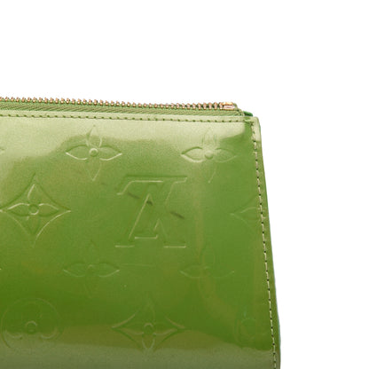 Louis Vuitton Vernis Trousse Cosmetic Pouch Vert Tonic 9 of 9
