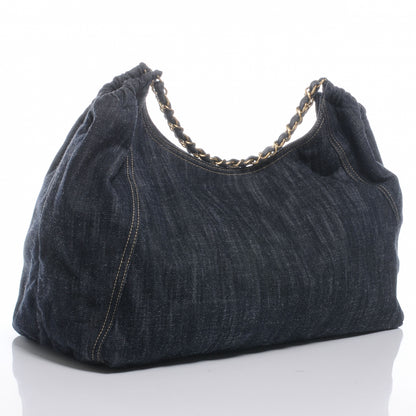 Chanel Denim XL Coco Cabas Tote 3 of 6