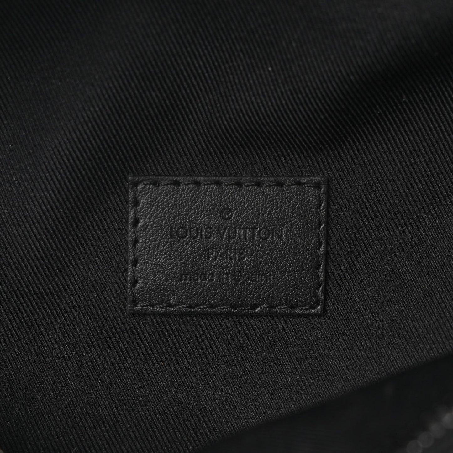 Calfskin Monogram Shadow Discovery Bumbag Black
