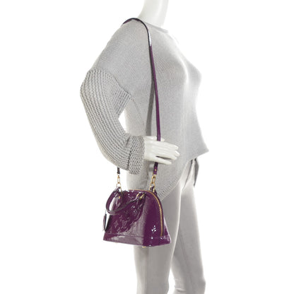 Louis Vuitton Vernis Alma BB Amethyste 2 of 8