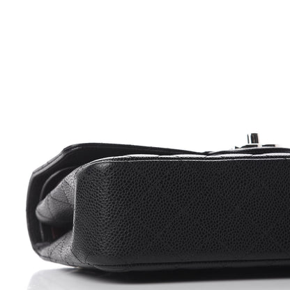 Chanel Caviar Quilted Medium Double Flap Black 5 of 9