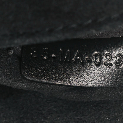 Christian Dior Lambskin Supple Macrocannage Medium Ammi Bag Black 7 of 11