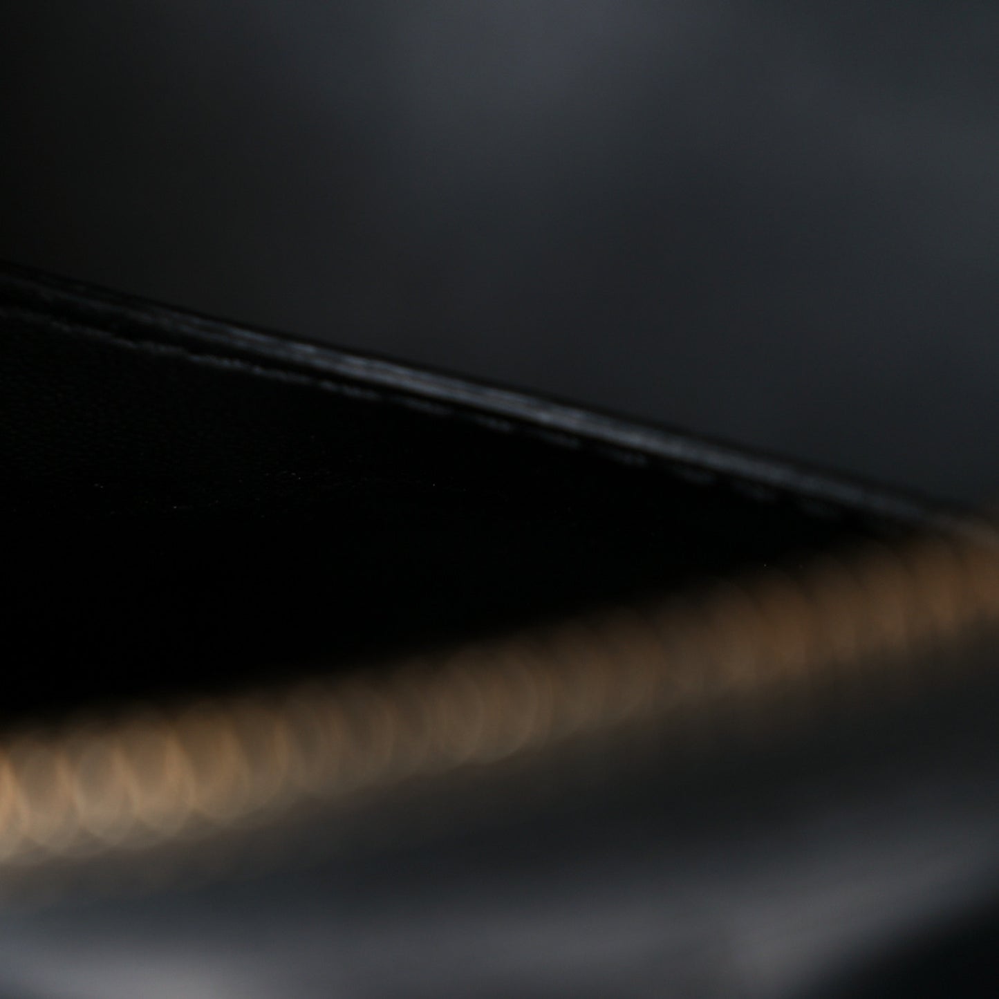 Shiny Supple Calfskin Crocodile Embossed Neo Classic Gold Hardware Mini City Black