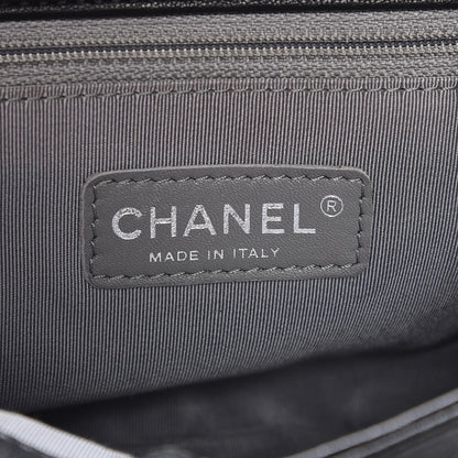 Chanel Washed Lambskin Quilted Mini Chain Around Flap Black 6 of 7