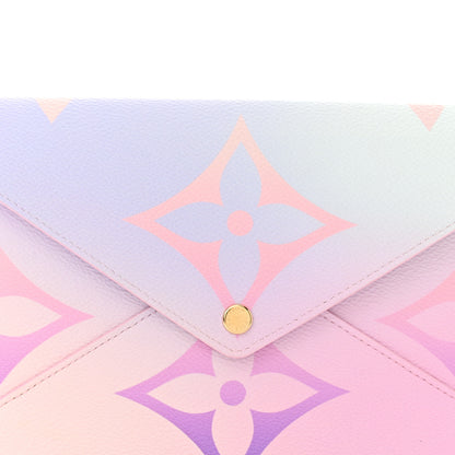 Louis Vuitton Monogram Giant Spring In The City Large Kirigami Pochette Sunrise Pastel 7 of 9
