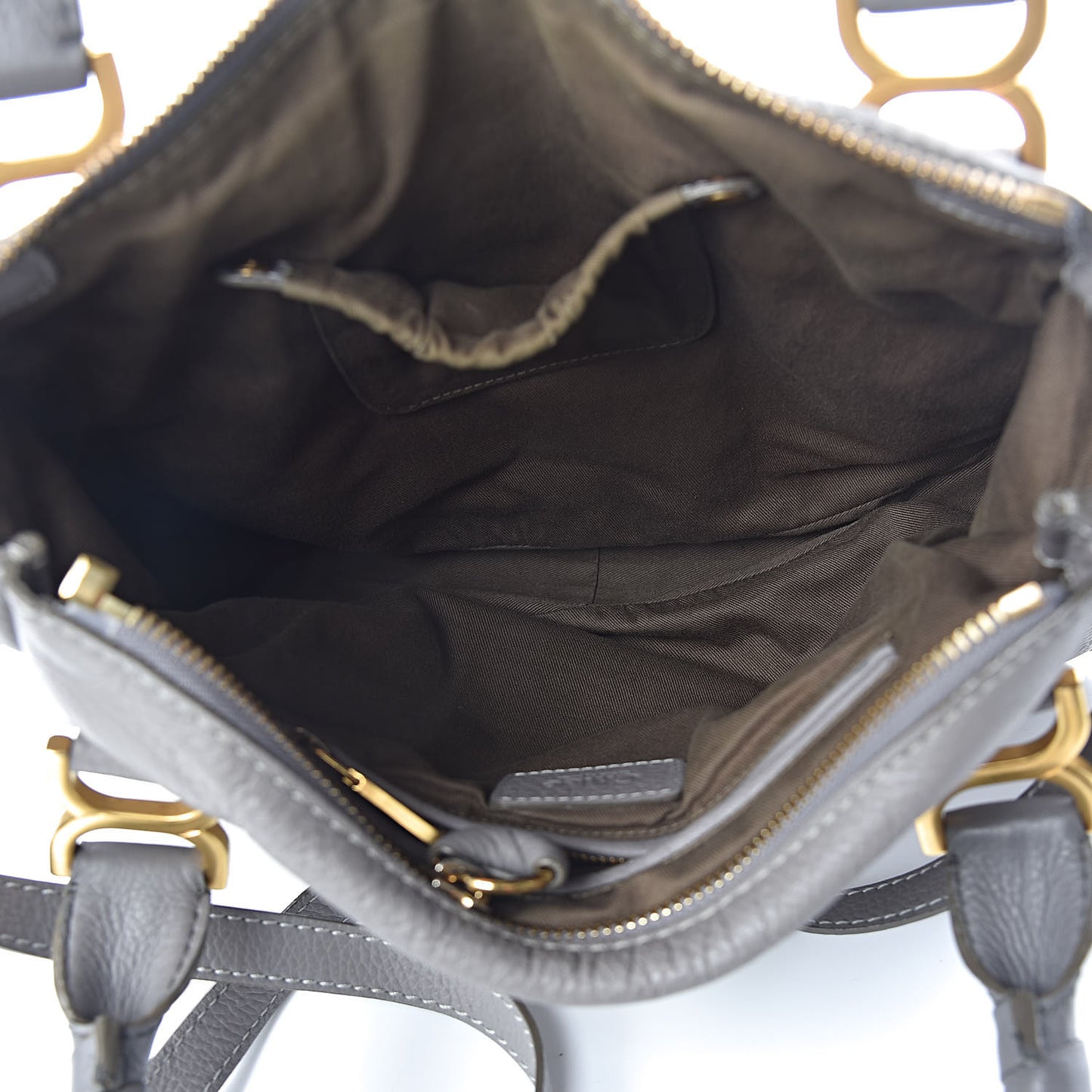 Calfskin Medium Marcie Satchel Cashmere Grey