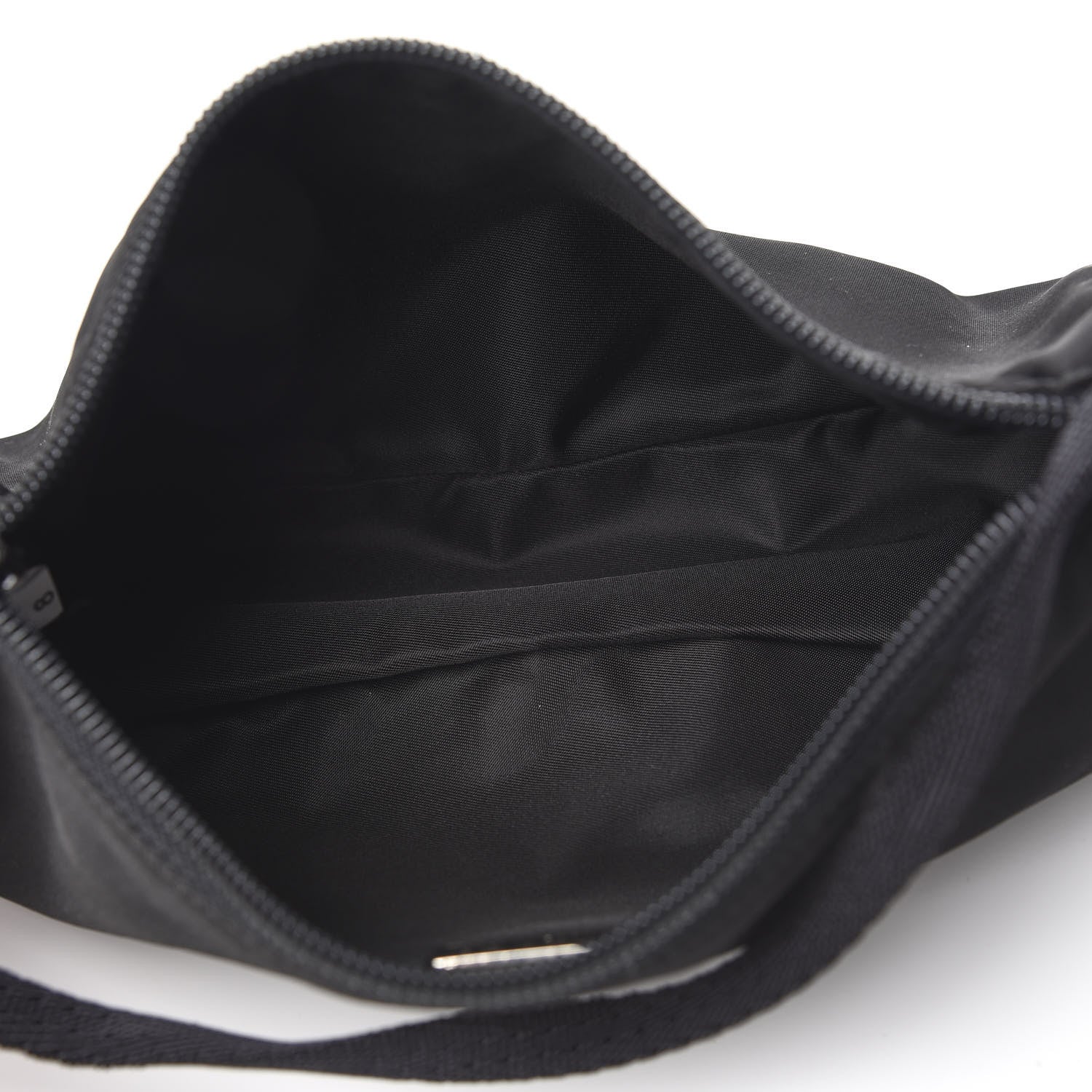 Prada Tessuto Nylon Pochette Bag Black 5 of 10