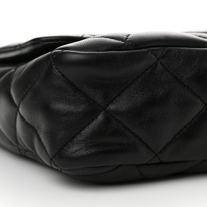 Chanel Lambskin Quilted Large CC Funky Town Flap Black 9 of 10