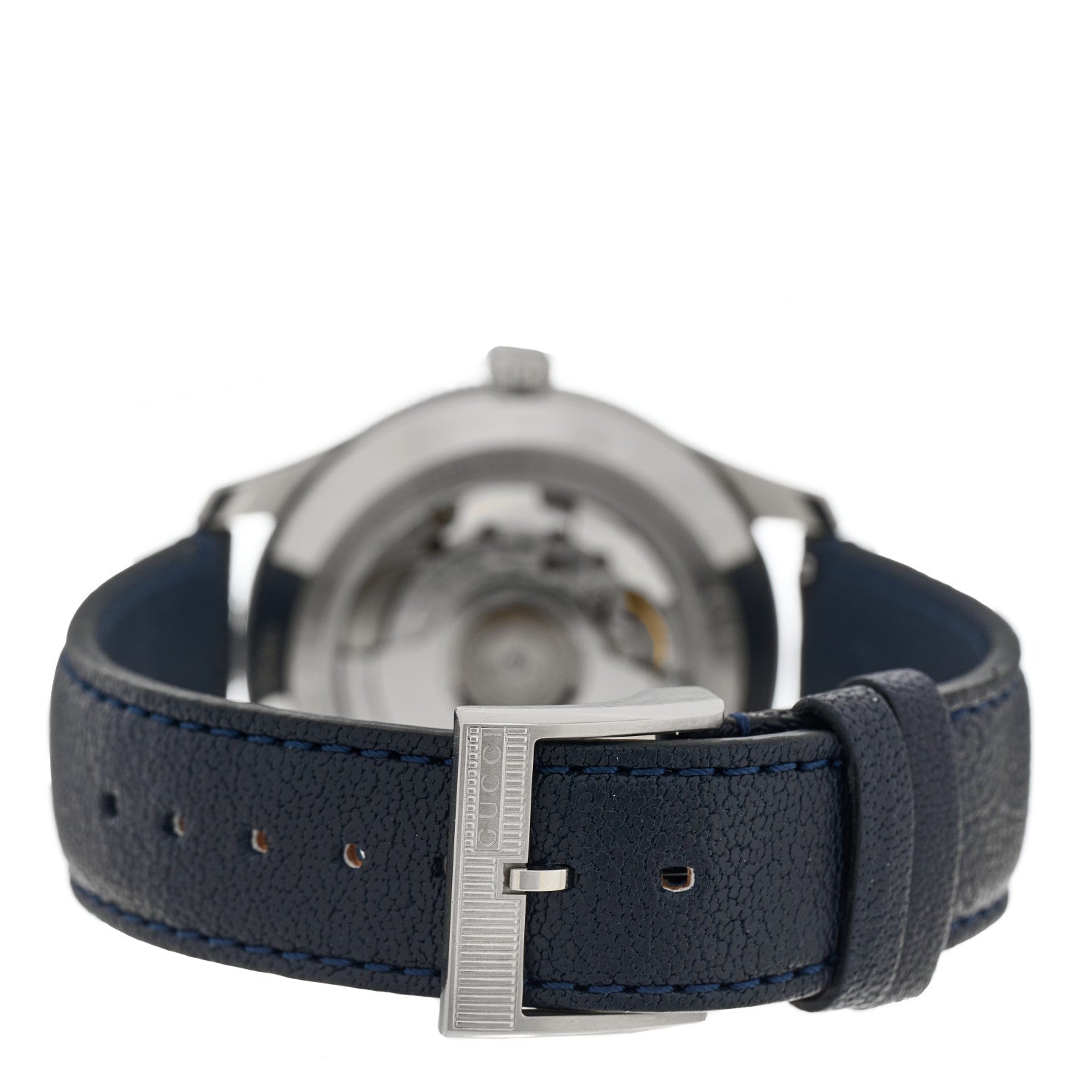 Gucci Stainless Steel Calfskin 40mm G-Timeless Charm Automatic Watch Black 3 of 4