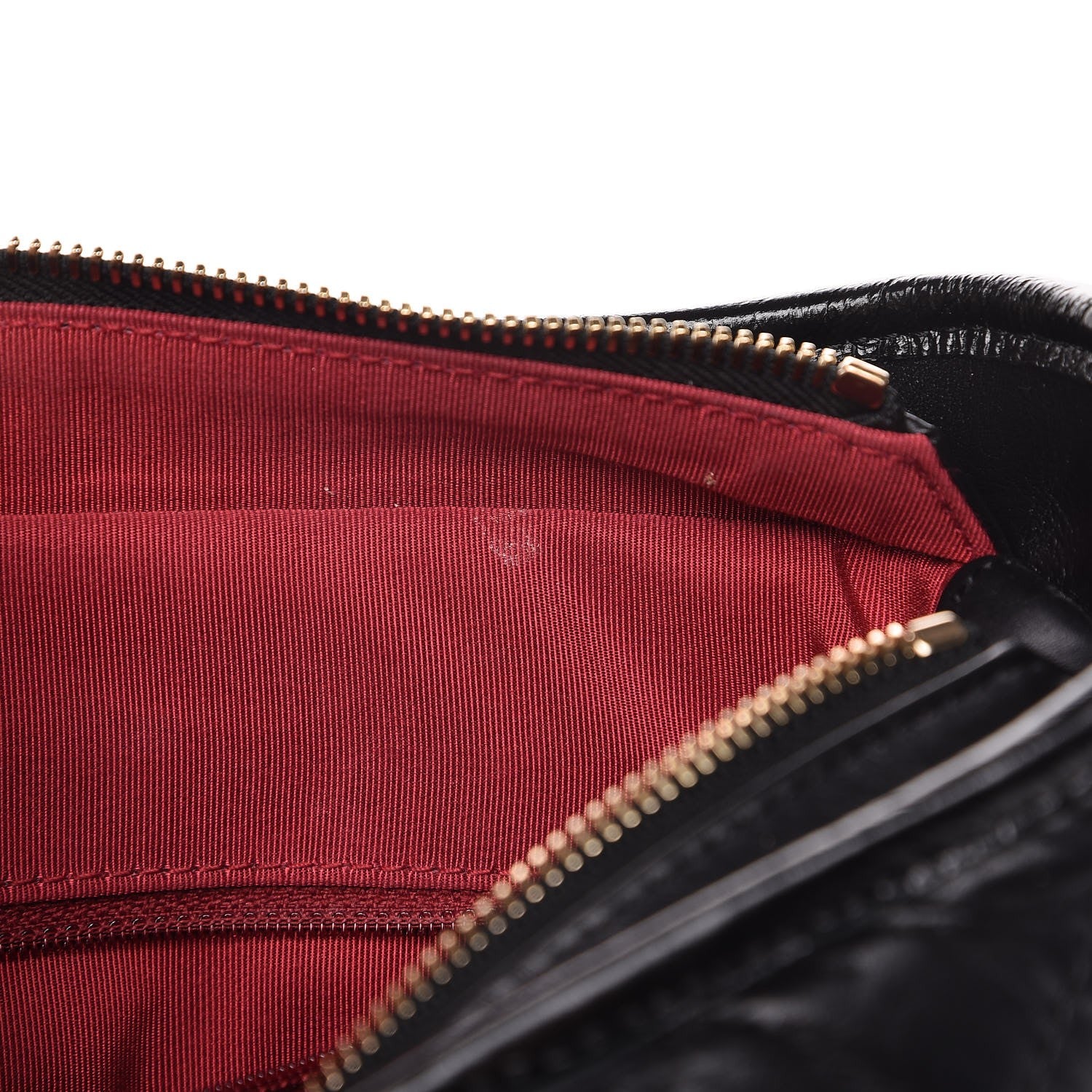 Chanel Aged Calfskin Quilted Medium Gabrielle Hobo Black 8 of 9