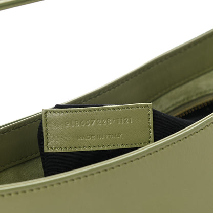 Saint Laurent Smooth Calfskin Le 5 A 7 Hobo Pistache 6 of 11