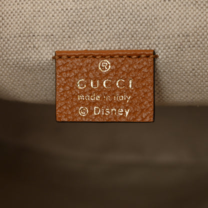 Gucci X DISNEY Mini Vintage GG Supreme Monogram Bucket Bag Beige Vintage Sun Oil 6 of 11
