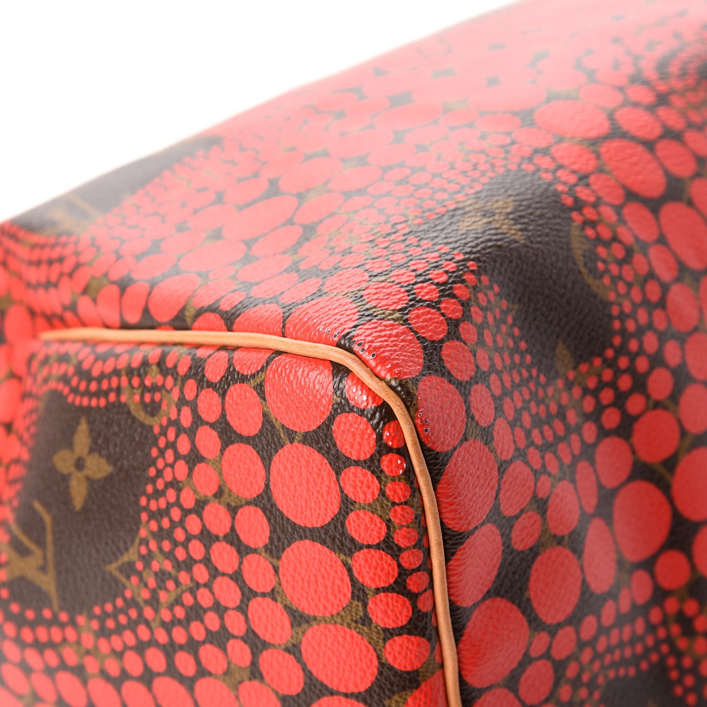 Monogram Kusama Town Speedy 30 Red