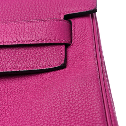 Hermes Togo Kelly Retourne 28 Rose Pourpre 11 of 12