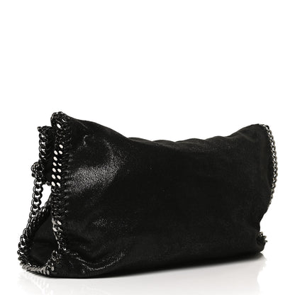 Stella McCartney Shaggy Deer Falabella Fold Over Tote Black 2 of 11