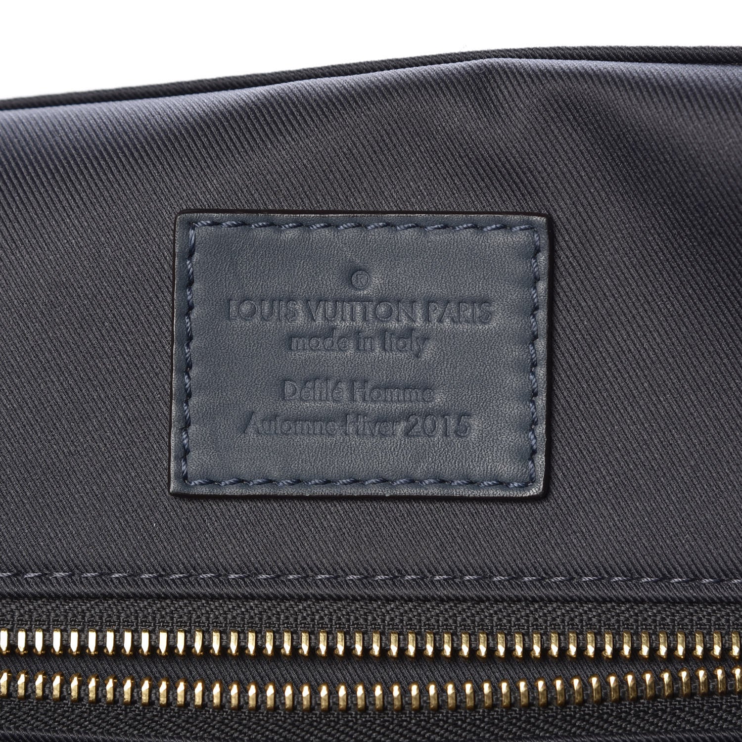 Louis Vuitton Monogram Cuir Slate Backpack Blue 6 of 10
