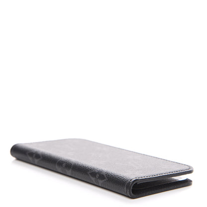 Louis Vuitton Monogram Eclipse iPhone X/XS Folio Case 3 of 5