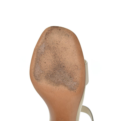 Valentino Garavani Calfskin Nappa Rockstud Spike 90mm Ankle Strap Sandals 36 Ivory 17 of 21