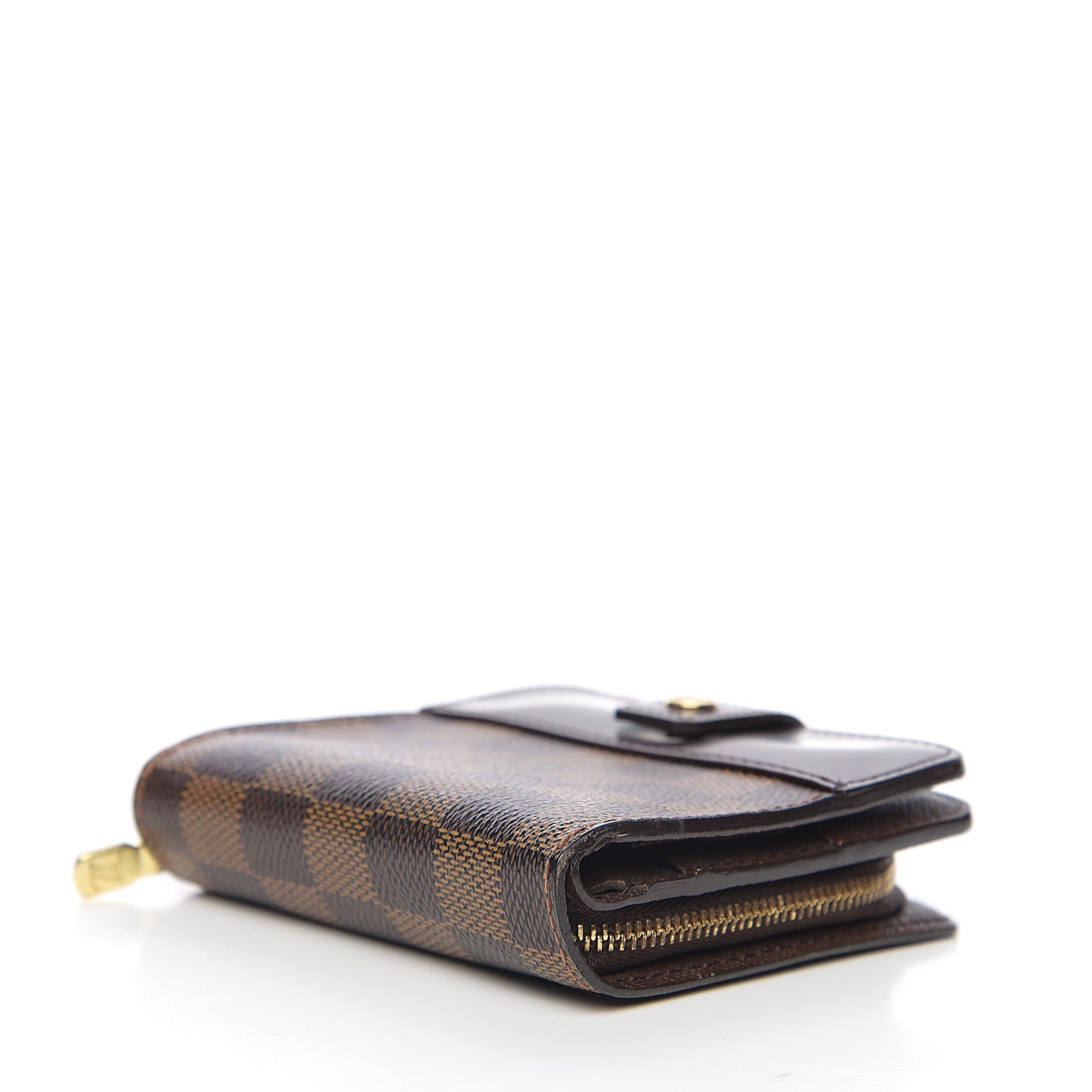 Louis Vuitton Damier Ebene Zippe Zipped Compact Wallet 3 of 6
