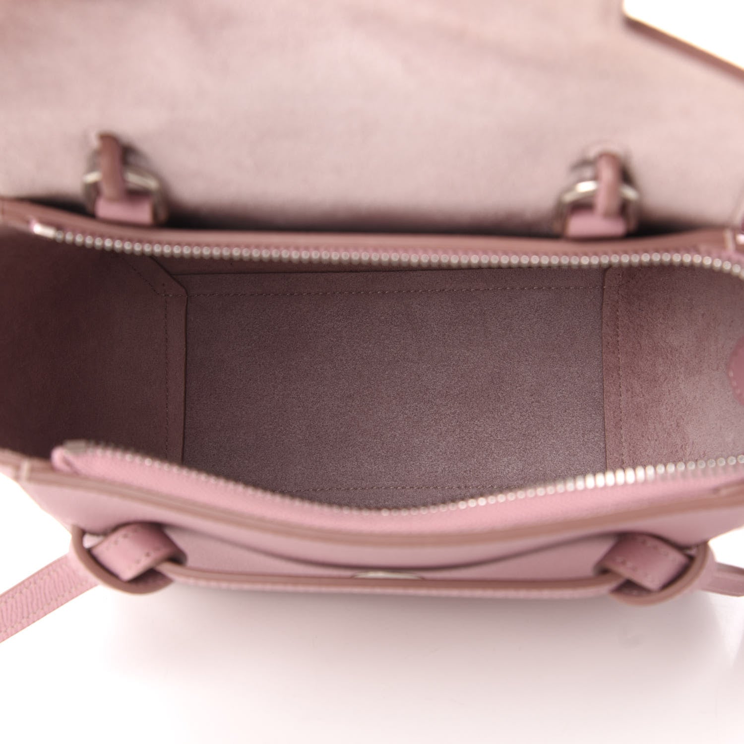 Celine Grained Calfskin Nano Belt Bag Antique Rose 5 of 9